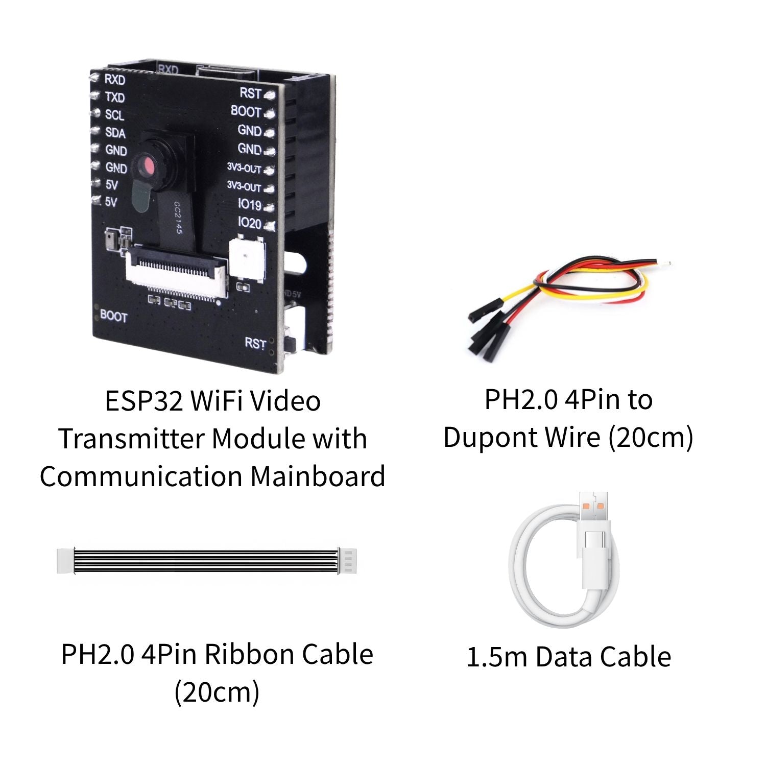 ESP32-S3 WiFi Video Module