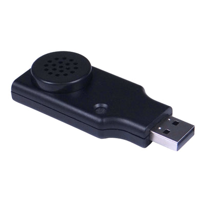 Driver-Free USB 2.0 Sound Card with Onboard Mic for AI Voice Interaction