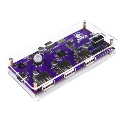 4-in-1 KVM Switch HUB | TTL Serial Bluetooth Docking Station