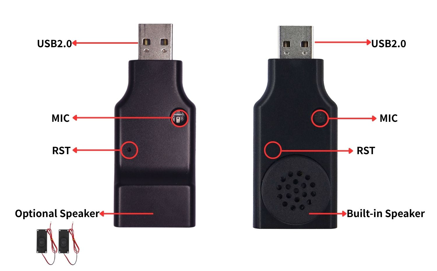 USB KWS Voice Interaction Module | English Translation for Independent Station
